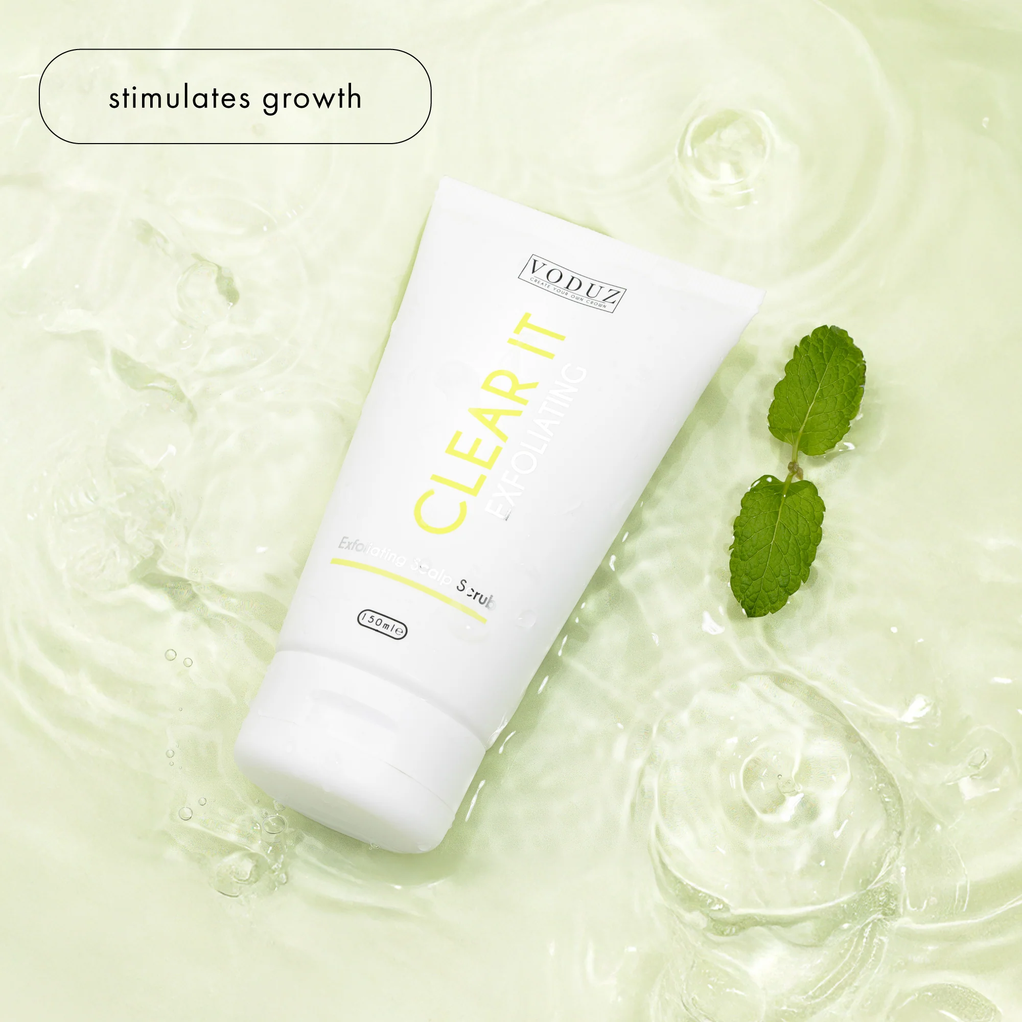 'Clear It' - Exfoliating Scalp Scrub (150ml) - Image 4
