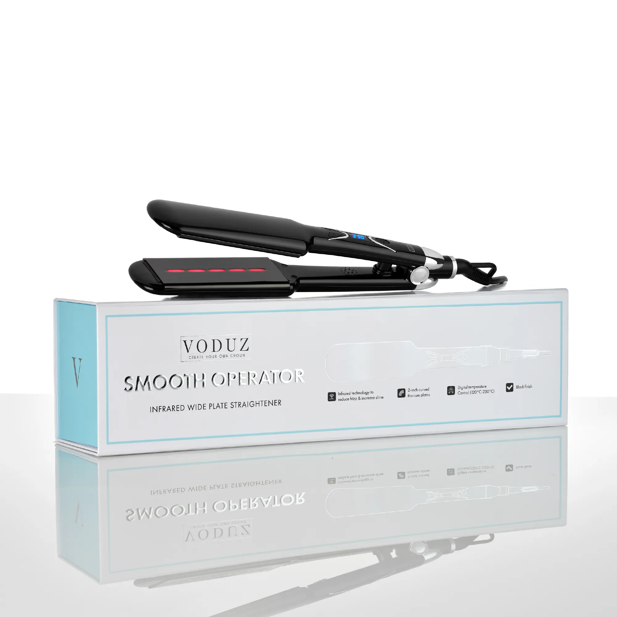 'Smooth Operator' - Infrared Wide Plate Hair Straightener - Image 15