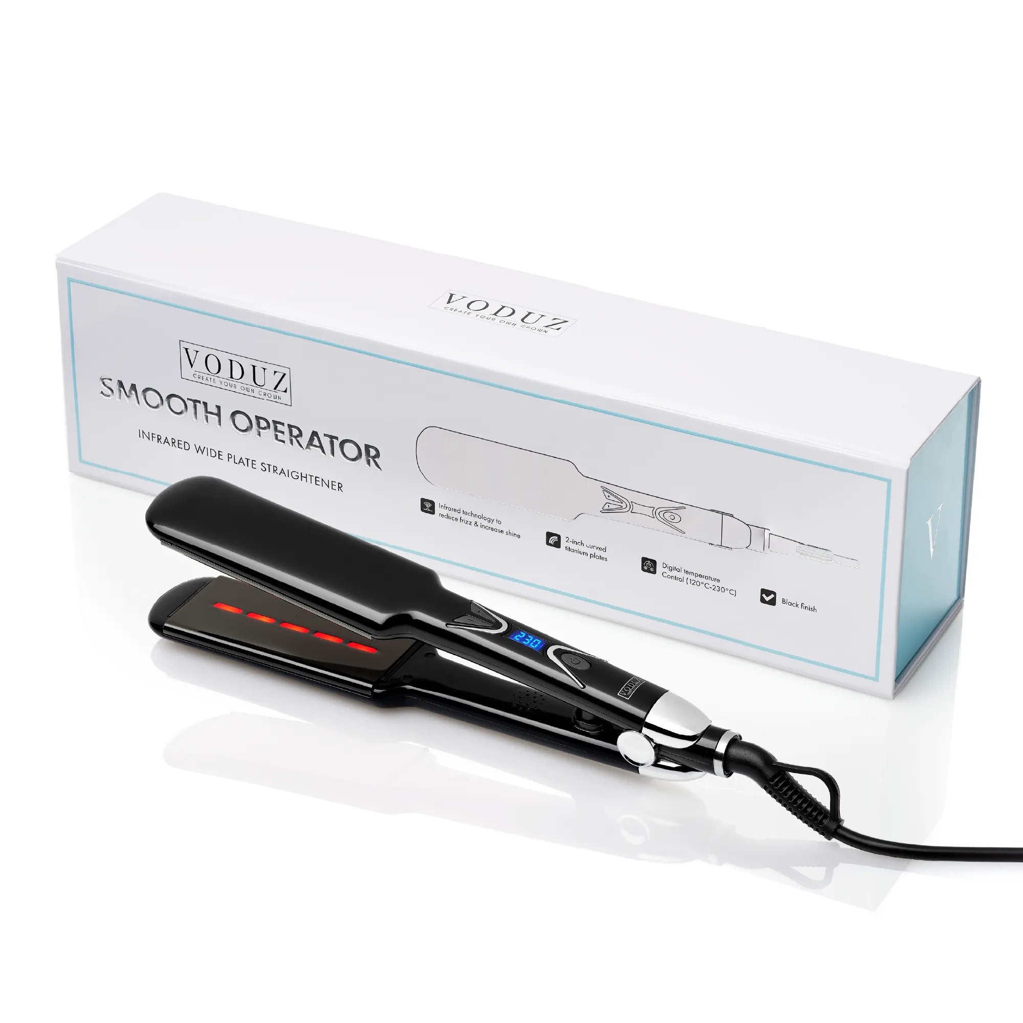 'Smooth Operator' - Infrared Wide Plate Hair Straightener - Image 16