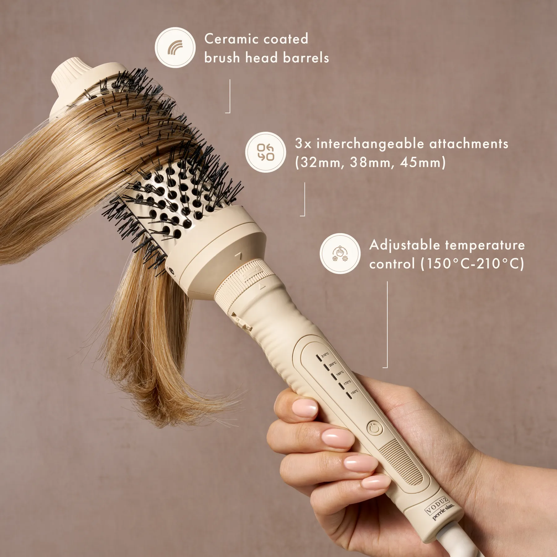 Voduz x Perrie Sian 3-IN-1 Hot Brush - Image 5